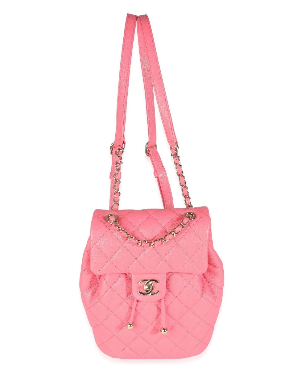 Cheap HOT SALE CHANEL diamond-quilted backpack 2021-2023 Women 0429